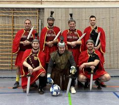 Ein Hingucker waren die Söhne Roms, die es bis ins Viertelfinale schafften.