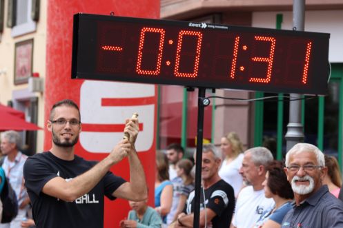 Matthias Bühler startete den Hauptlauf