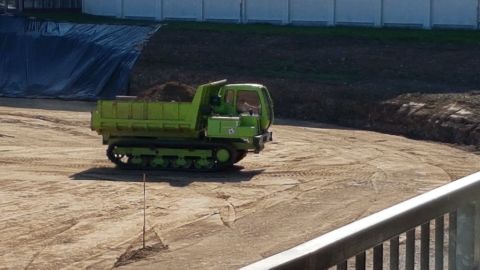 ... kommt man im Stadion überall hin...