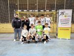 Stehend von links: Tim Müller (Trainer), Milo Walter, Luis-Pepe Ramsteiner, Nils Flach, Janis Nitzsche, Fabio Ringwald, Dylan Hämmerle Knieend von links: David Kech, Oskar Blattert, Lasse Hanske, Jarne Meßmer