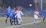 Nach einer Ecke gab es ein Kopfballduell, Spielführer Ralf Kammerer reagierte am schnellsten und schoss den Abpraller zum 1:0 ein.