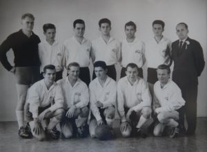 Die Meistermannschaft des SVH 1960/61 Aufsteiger in die I. Amateurliga Südbaden 1960/61