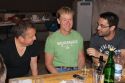 Trainer unter sich: Marc Faltin, Volker Barthruff und Claudio Tamburello