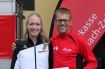 Strahlende Sieger beim Kinzigtallauf Valrie Moser und David Mild.
