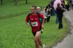 David Mild führt den Lauf an als er in Richtung Hofstetten abzweigt.